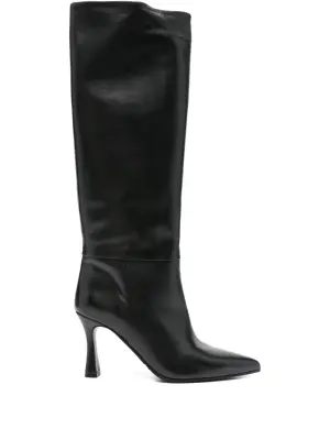 Сапоги с заостренным носком