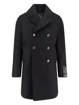 Двубортное пальто