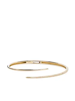 Браслет Thorn из желтого золота с бриллиантами