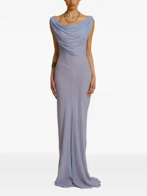 Платье макси Jordana с открытой спиной