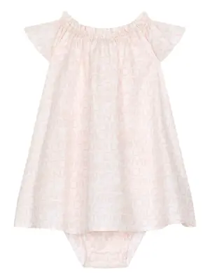 Платье с логотипом