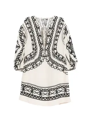 Платье мини Portofina с геометричным принтом