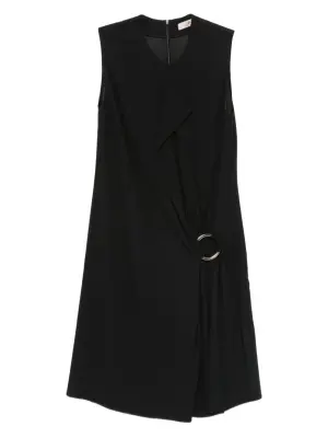 Платье с металлическим декором