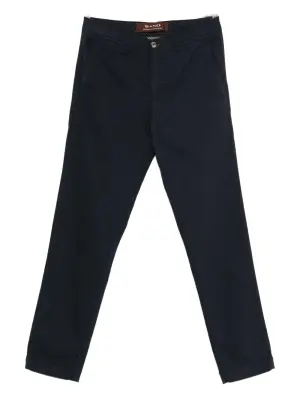 Хлопковые брюки Dilan с манжетами