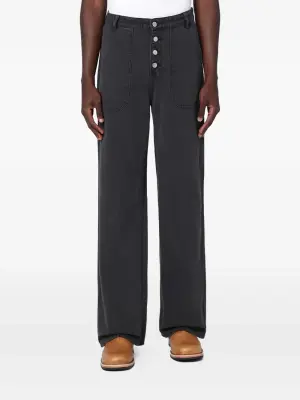 Джинсы на пуговицах