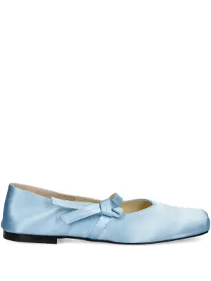 Атласные балетки