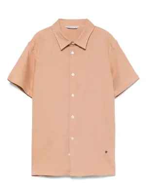 Рубашка с вышитым логотипом