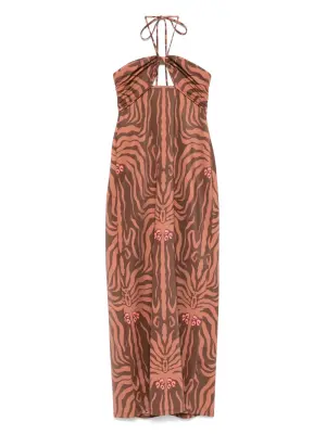 Платье миди Jungle Palms