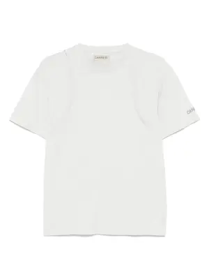 Футболка с вышитым логотипом