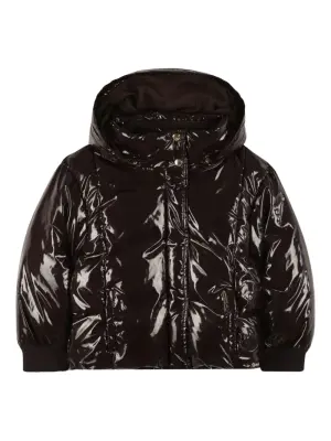 Пуховик с капюшоном