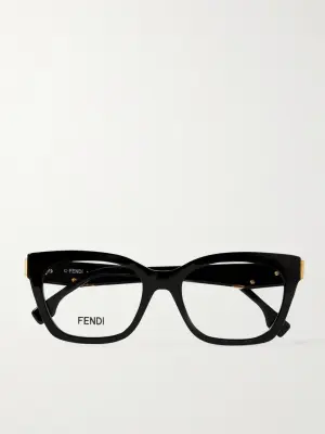 Оптические очки Fendi First в квадратной ацетатной оправе