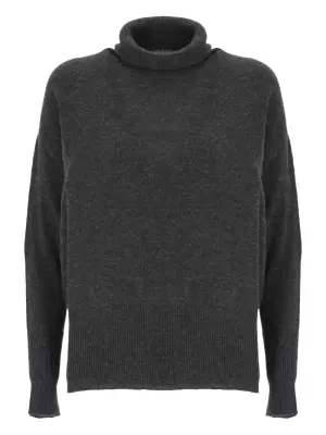 Свитер с высоким воротником