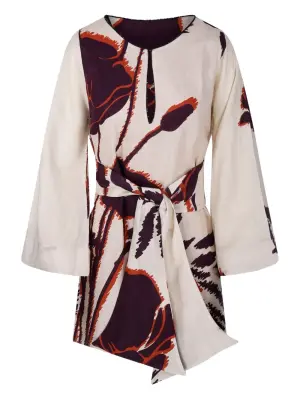 Мини-платье Nazare с цветочным принтом