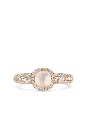 Кольцо Milano Sweeties из розового золота с бриллиантами