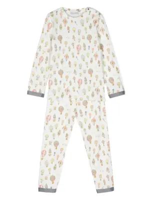 Пижама с графичным принтом