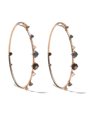 серьги Rugiada из белого золота с бриллиантами