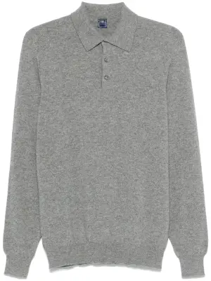 Кашемировая рубашка поло