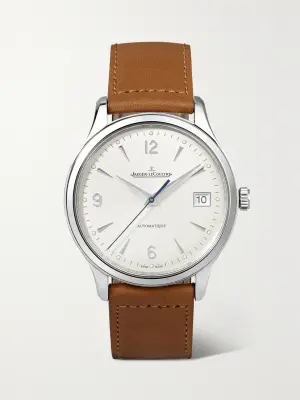 Часы Master Control Date Automatic 40 мм из нержавеющей стали и кожи