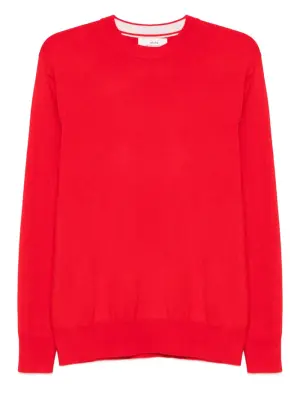 Кашемировый свитер с круглым вырезом