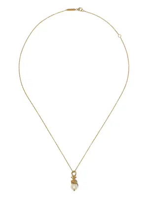 Колье Pisces Astro Ball из желтого золота с подвеской