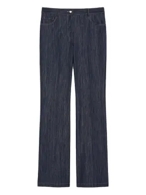 джинсы на пуговицах