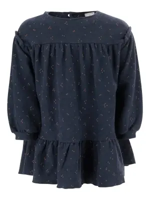 Платье с оборками