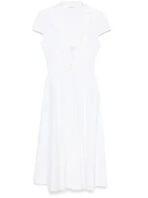 Поплиновое платье миди