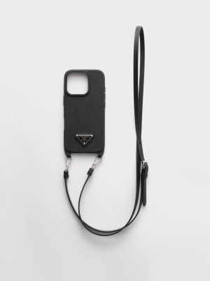 Чехол из сафьяновой кожи для iPhone 16 Pro