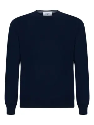 Кашемировый джемпер с круглым вырезом