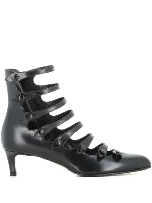 Ботинки с отделкой из овчины