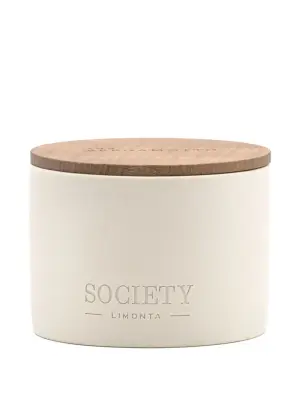 Bergamot wooden-lid candle