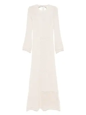 Платье в технике кроше