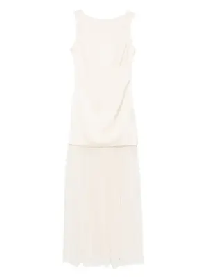 многослойное платье