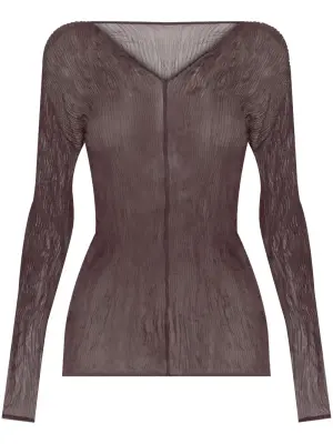 Шифоновый топ