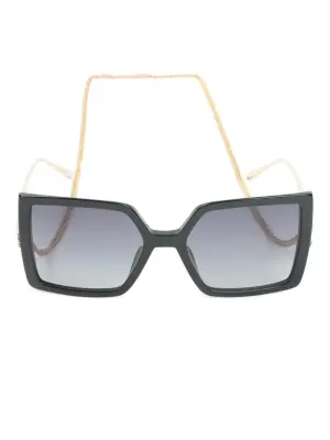 солнцезащитные очки в оправе 'кошачий глаз'