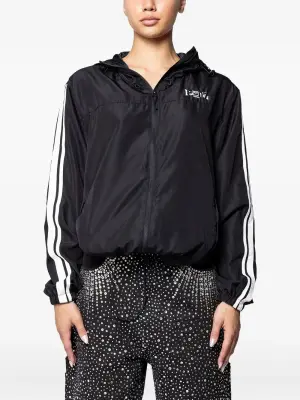 Куртка с капюшоном и полосками