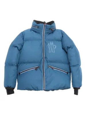 Пуховик с логотипом