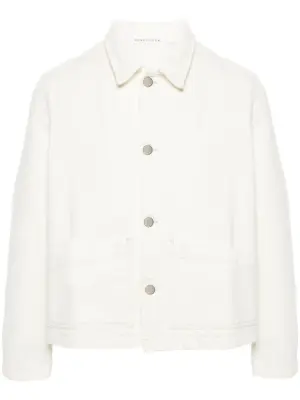 Джинсовая куртка-рубашка