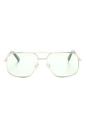 Солнцезащитные очки-пилоты с двойным мостом