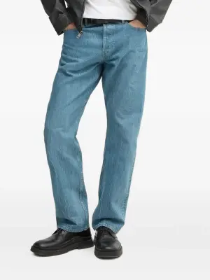 Прямые джинсы