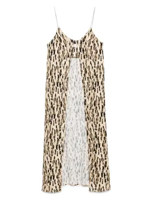 Топ с анималистичным принтом