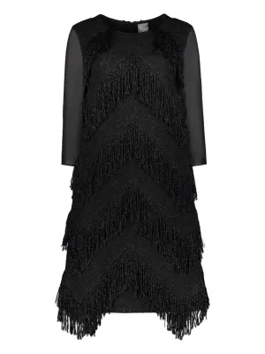 платье с бахромой