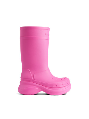 Женские ботинки Crocs™ ярко-розового цвета