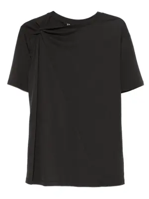 Топ с драпировкой