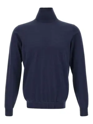 свитер с высоким воротником