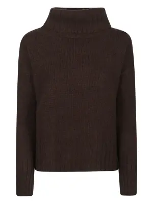 Кашемировый свитер с высоким горлом