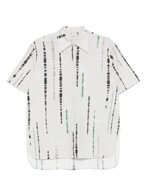 рубашка с принтом