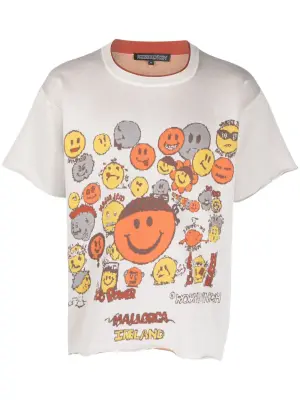 Футболка с принтом Smiley