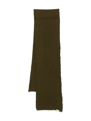 Шарф в рубчик