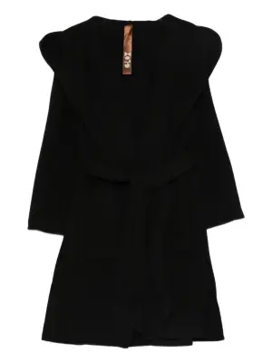 Пальто с поясом